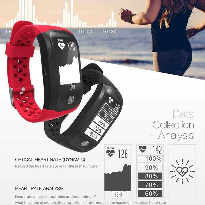 Skanto | S908 Profesjonell GPS Smart Band IP68 Vanntett Smartklokke