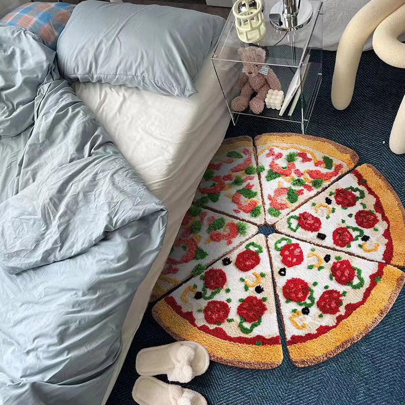 Skanto | Fluffy Tuftet Pizza Bademat