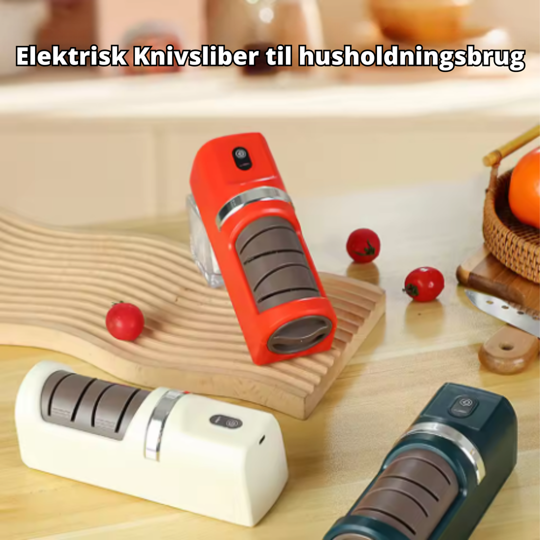 Elektrisk knivsliper med batteri 1200mAh | Skanto