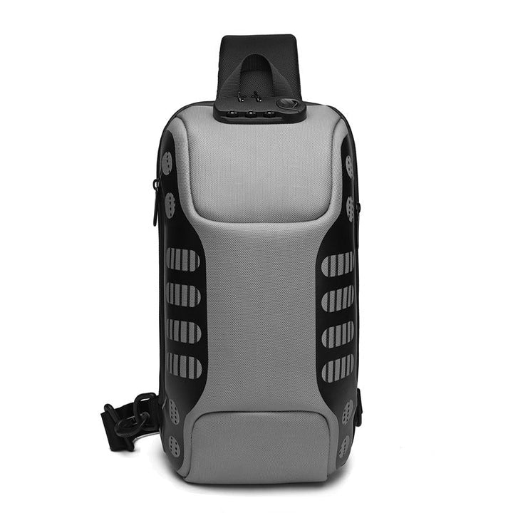 Skanto | Tyveribeskyttende Vanntett Sling Bag, for Sykling, Gåing, Reising