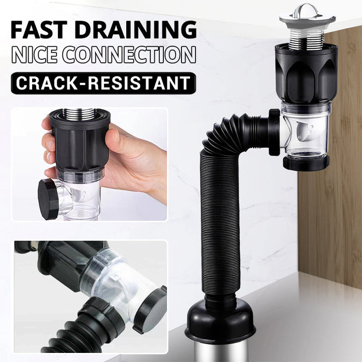 Fleksibel siphon avløpsrør | Skanto