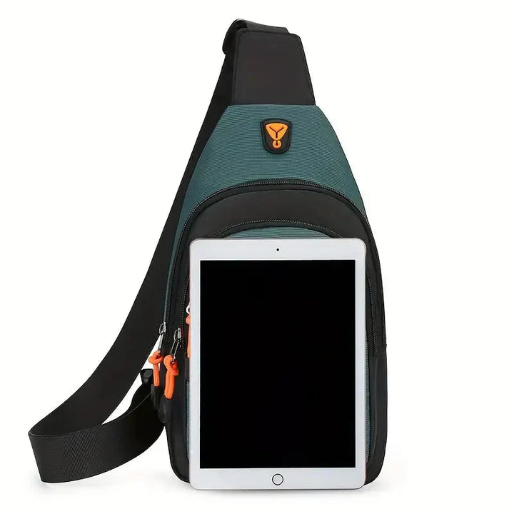 Skanto | UrbanTrail – Slitesterk Herre Skulderveske | Vanntett Crossbody Reise- og Hverdagveske