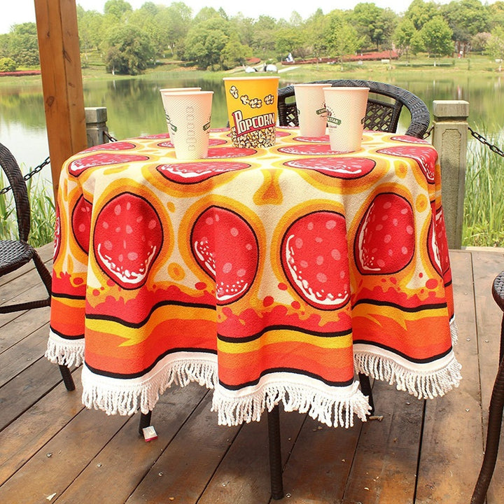 Strandtuch i morsomt Hamburger-design Skanto
