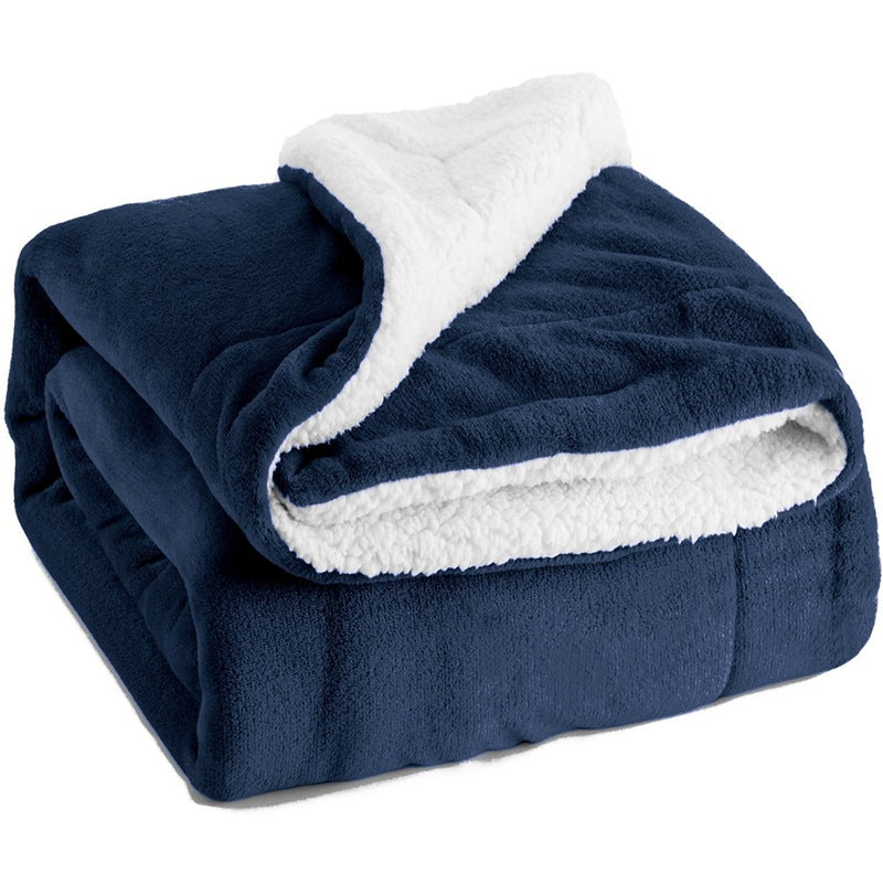 Dame myk og varmende fleece-teppe Skanto