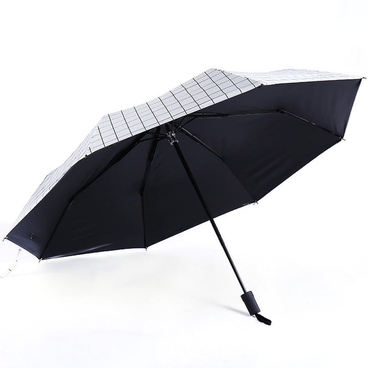 Damen Automatischer Teleskop-Regenschirm mit ergonomischem Griff Skanto