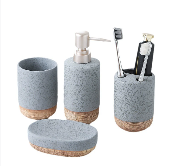 Hora – Elegantes Badezimmer-Tilbehør-Set