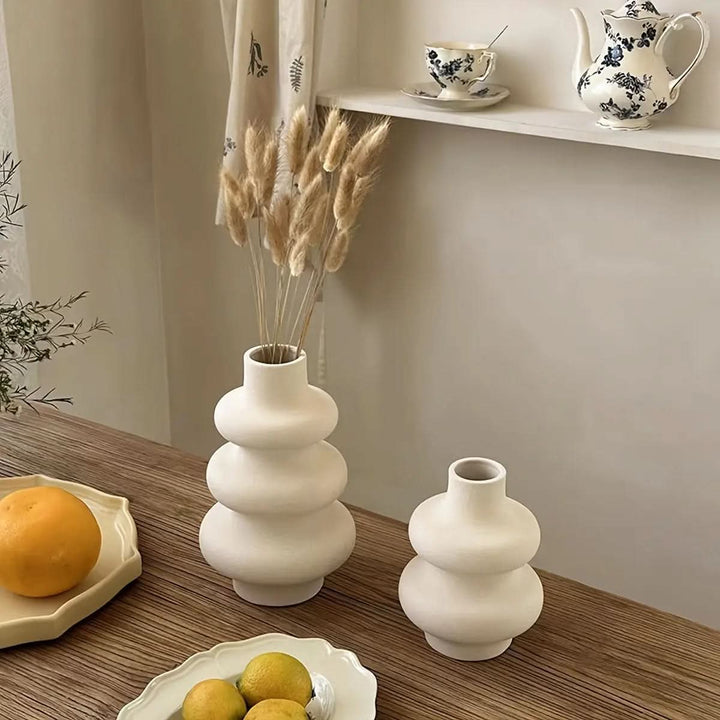 Skanto | Keramisk Vase for Hjemmedekorasjon & Blomster