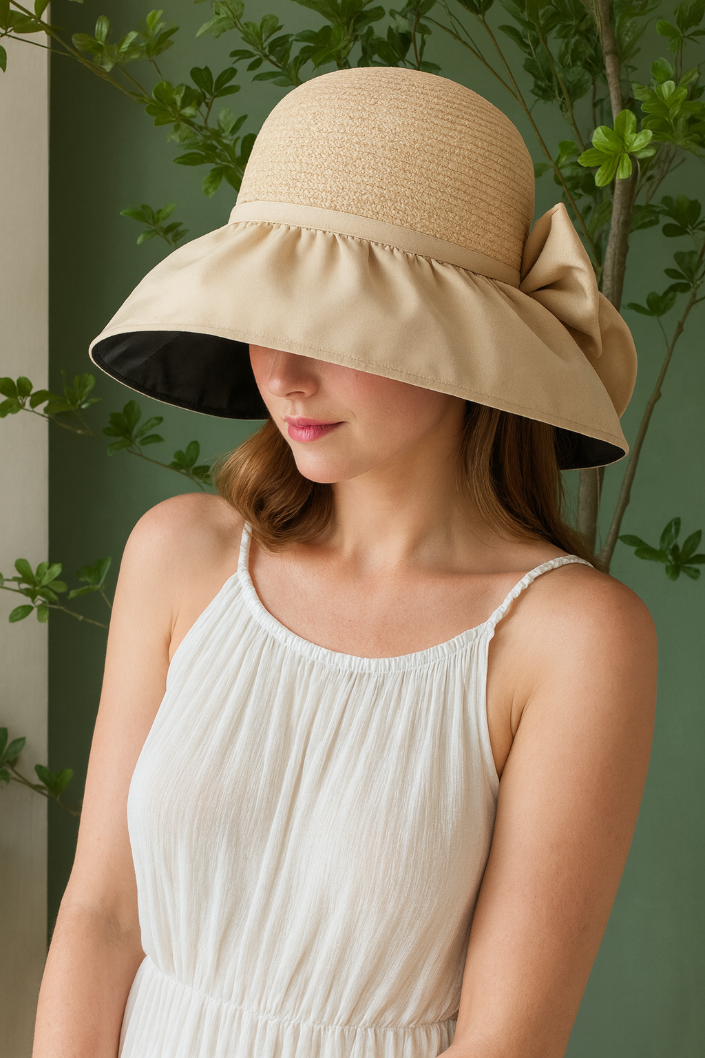 Skanto | Elegant solhatt for stilig UV-beskyttelse skjerm for UV solbeskyttelse