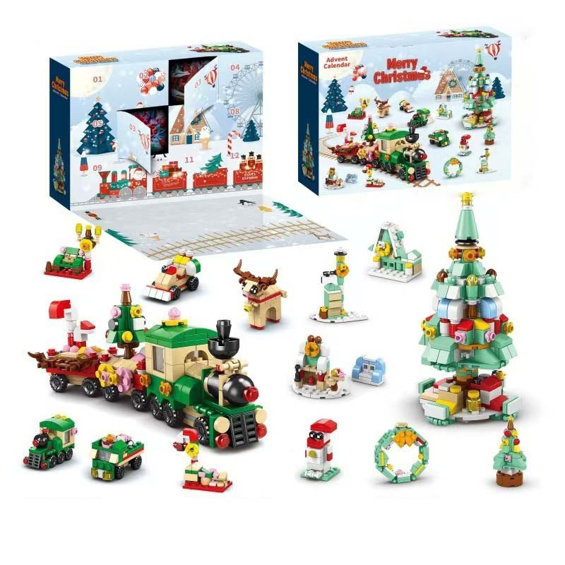 BuildJoy - Festlige Byggeklosser Adventskalender Skanto