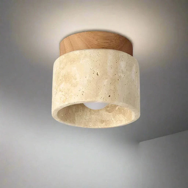 Skanto | Japansk Krem Stil LED Taklampe
