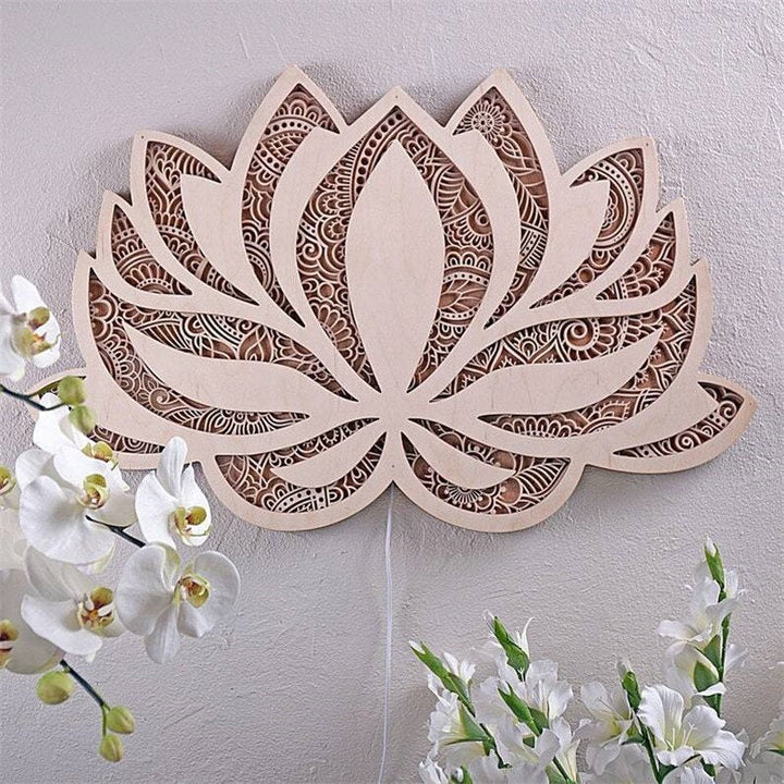 Skanto | Spirituell Lotus Vegglampe