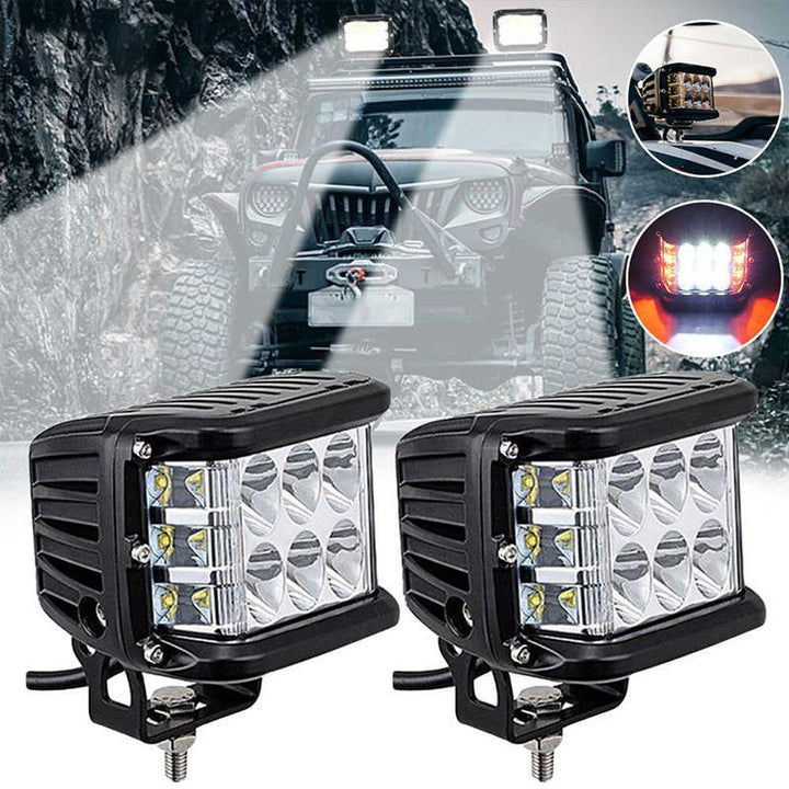 Skanto | Dual Side Shooter Dual Color Strobe Cree Pods