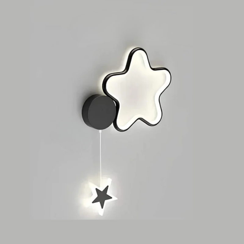 Skanto | DreamLight | Magisk Vegglampe med Skyer, Stjerner og Måne
