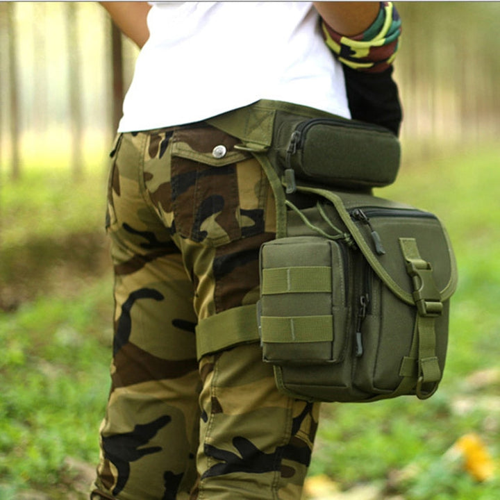 Skanto | Nylon Vanntett Menn Taktisk Livbånd Leg Travel Belt Bag