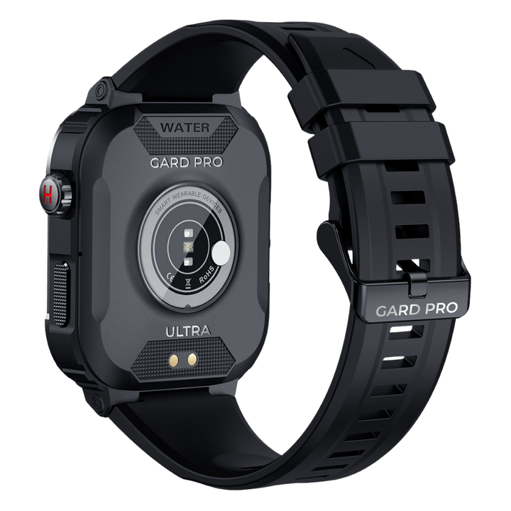 Skanto | IronPulse X1 Robust Smartklokke – Sjokkresistent, Vanntett & Helsemonitor