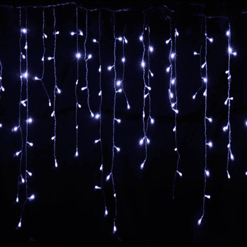 Skanto | LED Istapp Lysgardin – Stjernehimmel Lyslenke for Utendørs & Vindu