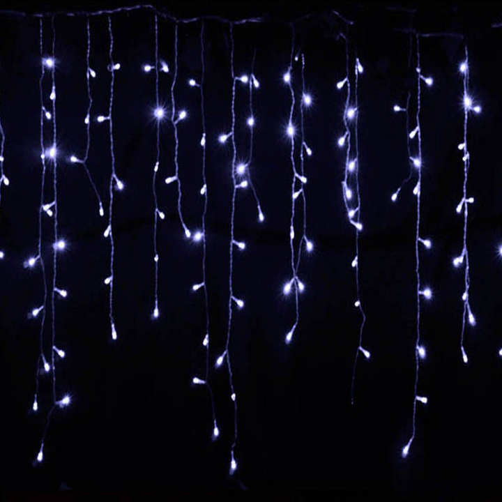 Skanto | LED Istapp Lysgardin – Stjernehimmel Lyslenke for Utendørs & Vindu