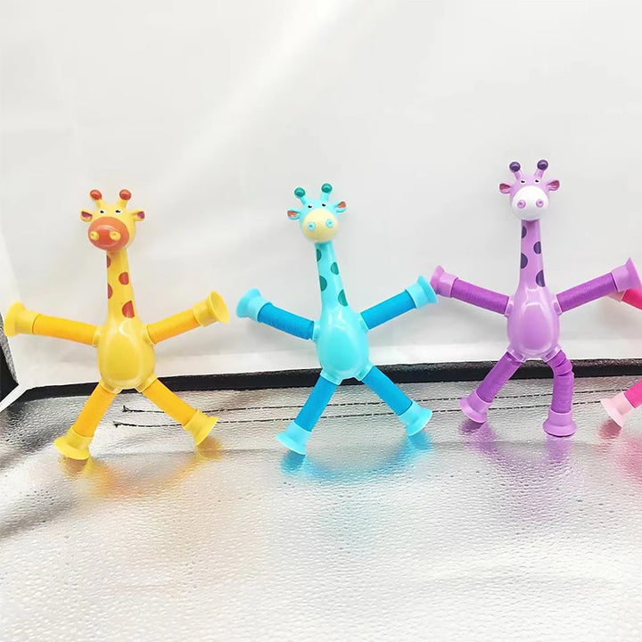 Skanto | Teleskopisk Sugekop Giraff Leketøy
