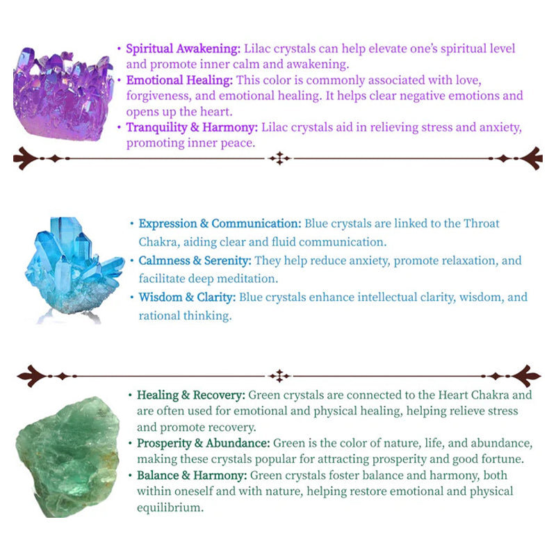 Skanto | Sacred Journey Spiral Crystals Håndlaget