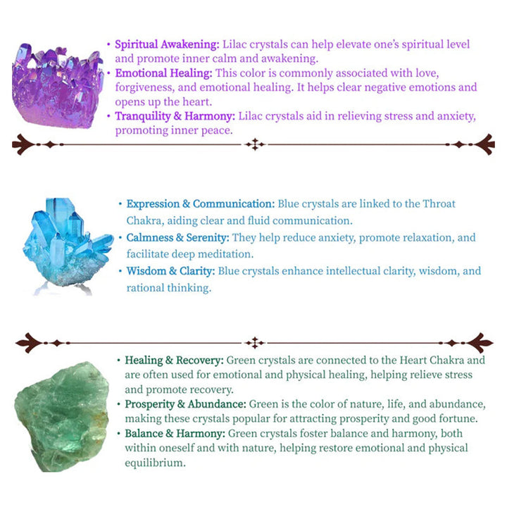 Skanto | Sacred Journey Spiral Crystals Håndlaget