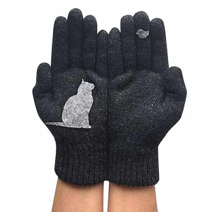 Skanto | Katte Fan Bomull Hansker