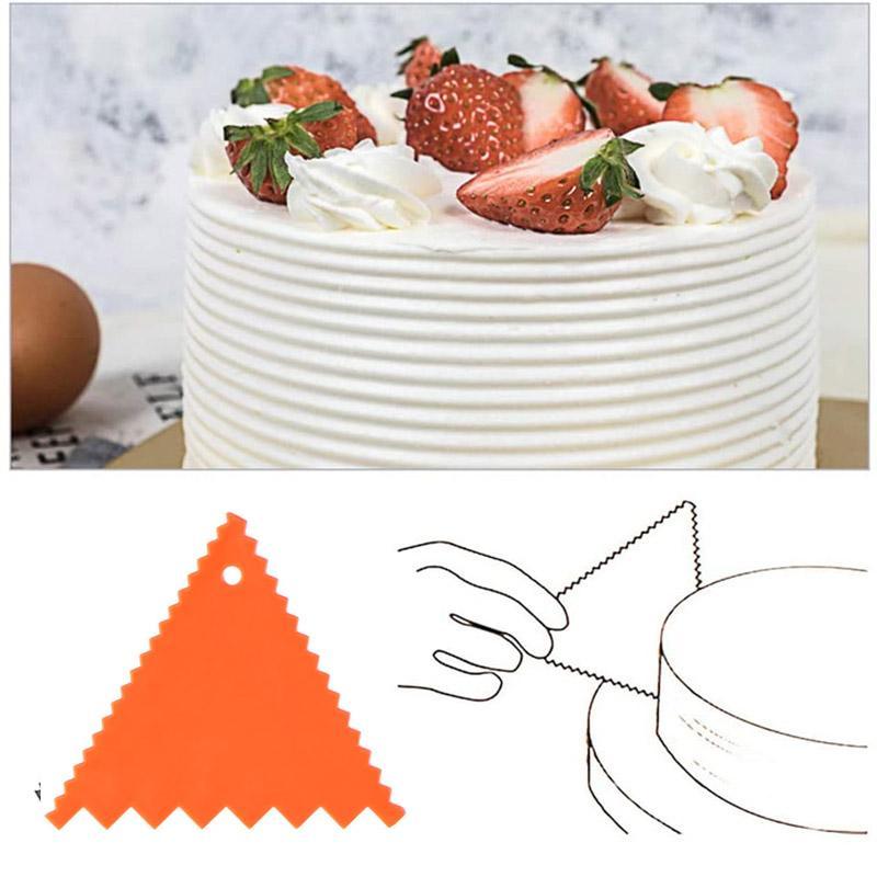 Kake Skraper Kanten Dekorering Sett (6 PCS) | Skanto