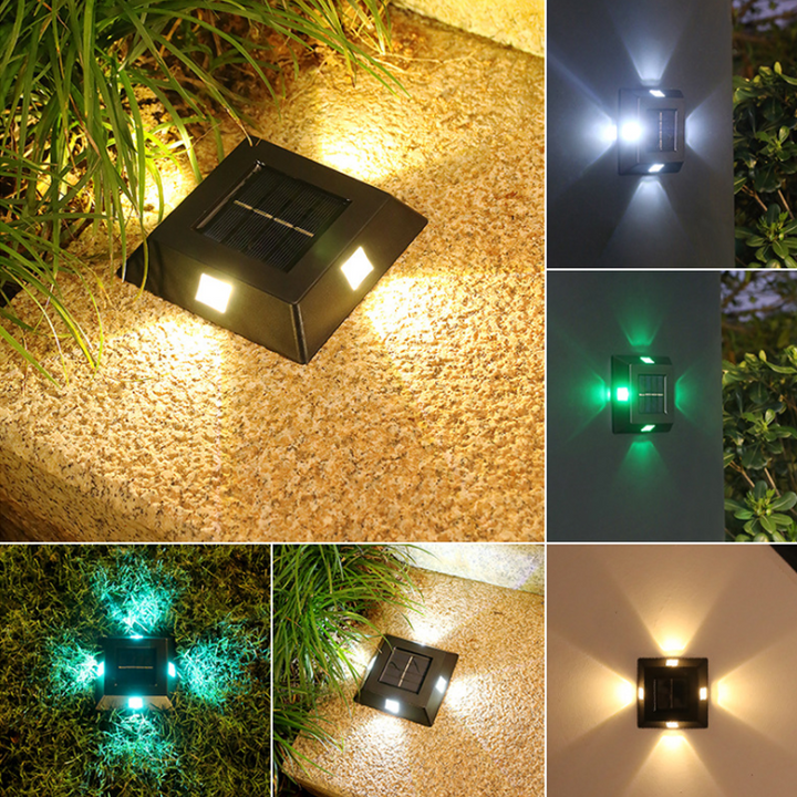 Solarvegglampe for utendørs bruk | Skanto