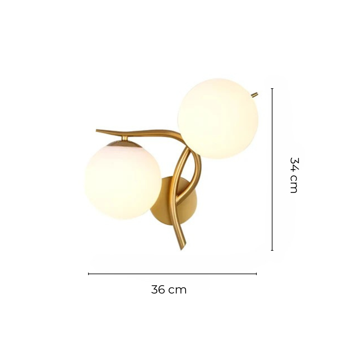 Skanto | Skandinavisk Vegglampe | Elegant Veggbelysning Innendørs