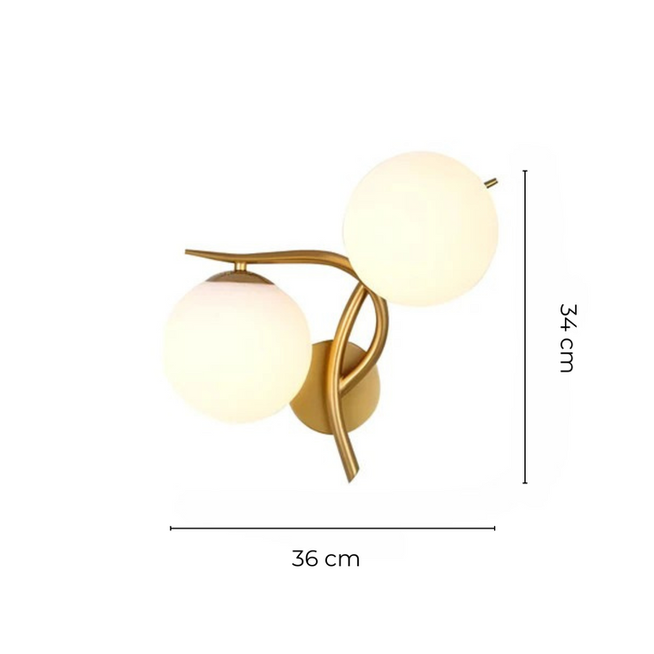 Skanto | Skandinavisk Vegglampe | Elegant Veggbelysning Innendørs