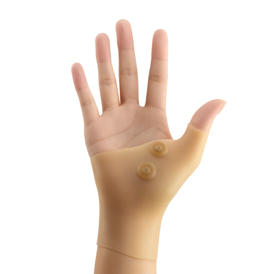 Smertelindring + Kompresjon – Non-Slip Silikon – Artritt & Leddstøtte for Hverdagskomfort Skanto