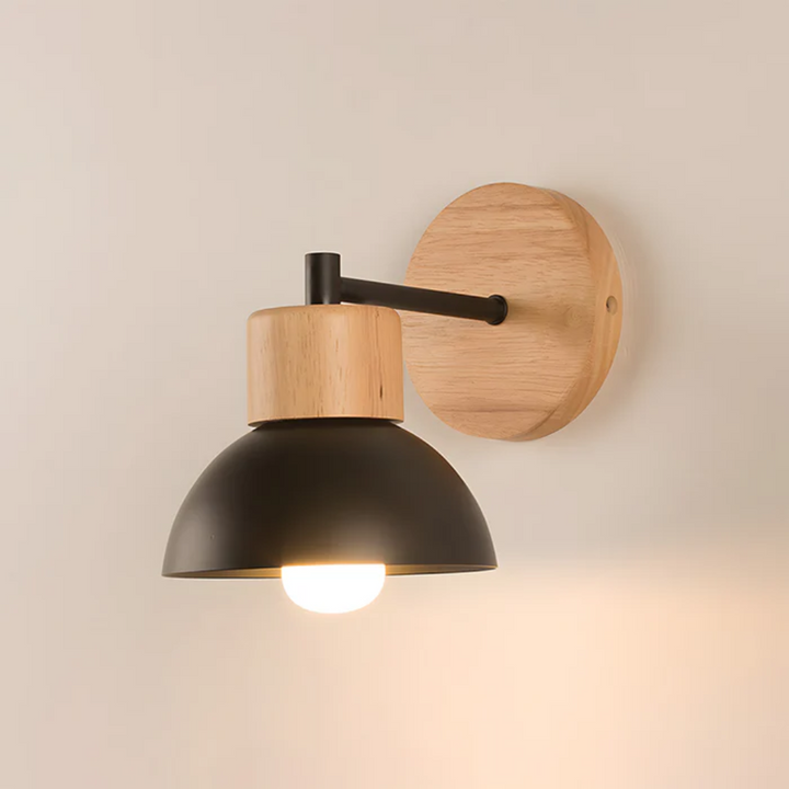 Skanto | Stilig Vegglampe Laget av Tre