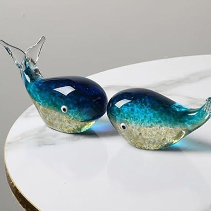 Skanto | Fascinerende Luminous Whale Glass Crafts
