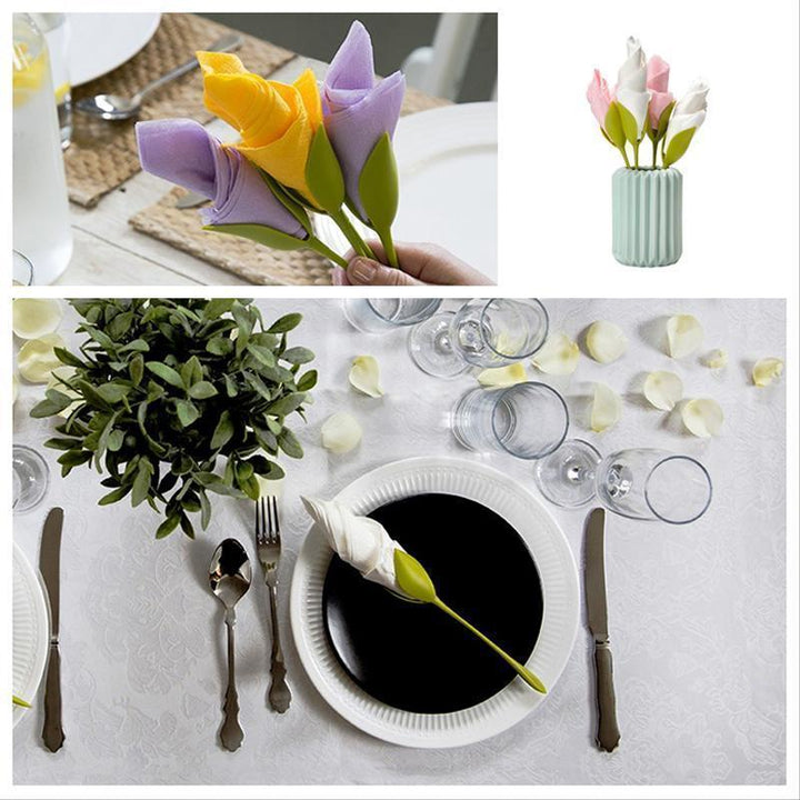 Skanto | Bloom Serviett Holder for Bord (4 Deler)