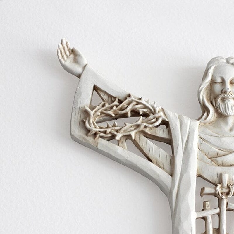 Skanto | Risen Christ Veggkors Jesus Figurene