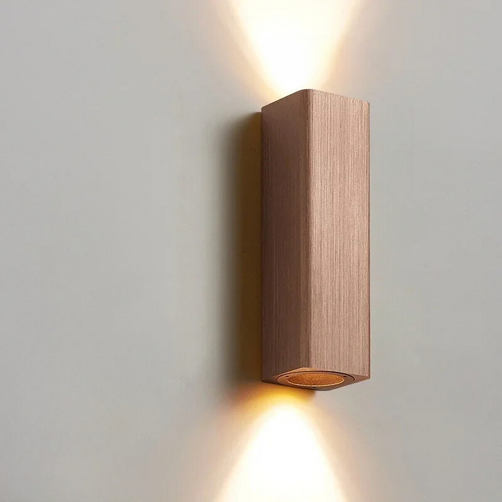 LumiGlow - Stillegående LED Vegglampe med Varme og Kjølige Lys | Skanto