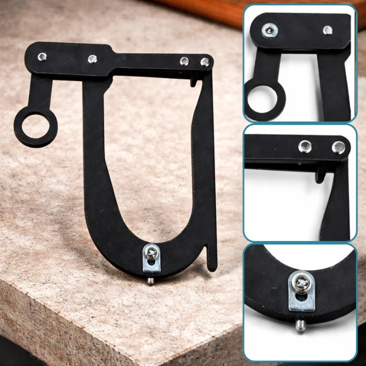Rope Clamp ABS Plastic 8 cm – Camping & Outdoor | Skanto