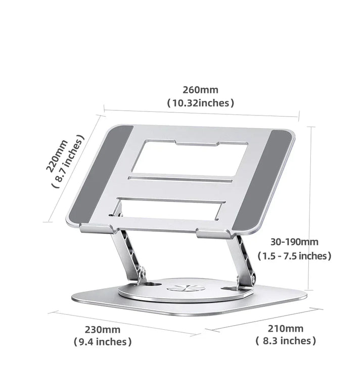 360 Roterende Laptop Støtte Stativ | Skanto