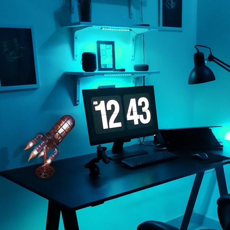 Skanto | Steampunk Raketlampe