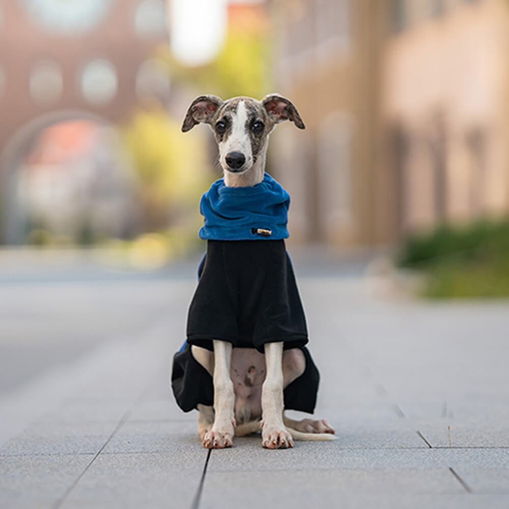 Skanto | Full Protection Polar Fleece Hundedress med Avtagbar Krage