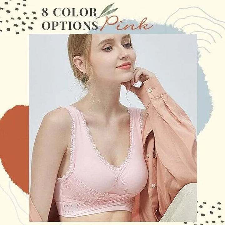 Skanto | Front Cross-Side Buckle Lace Bh