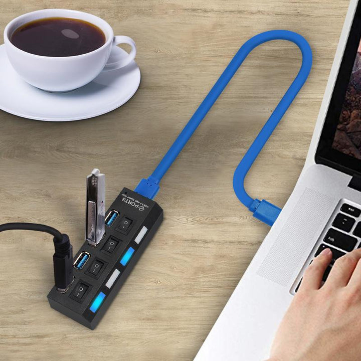 Skanto | Høyhastighets USB Hub med Flere Porter