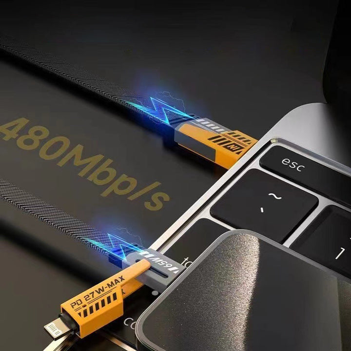 4 i 1 PD 65W Rasklade Kabel🔥Kjøp 2, få 1 gratis🔥 | Skanto