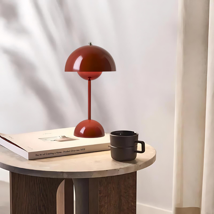Skanto | Moderne bordlampe i soppdesign med berøringskontroll
