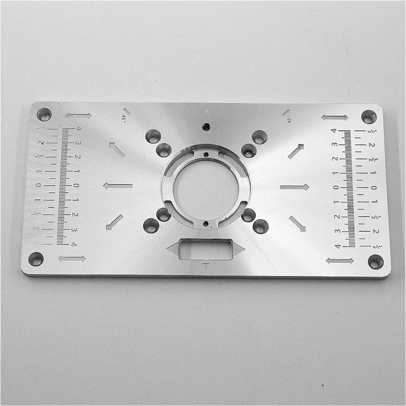 Skanto | Aluminiums Router Bord Innsettingsplate