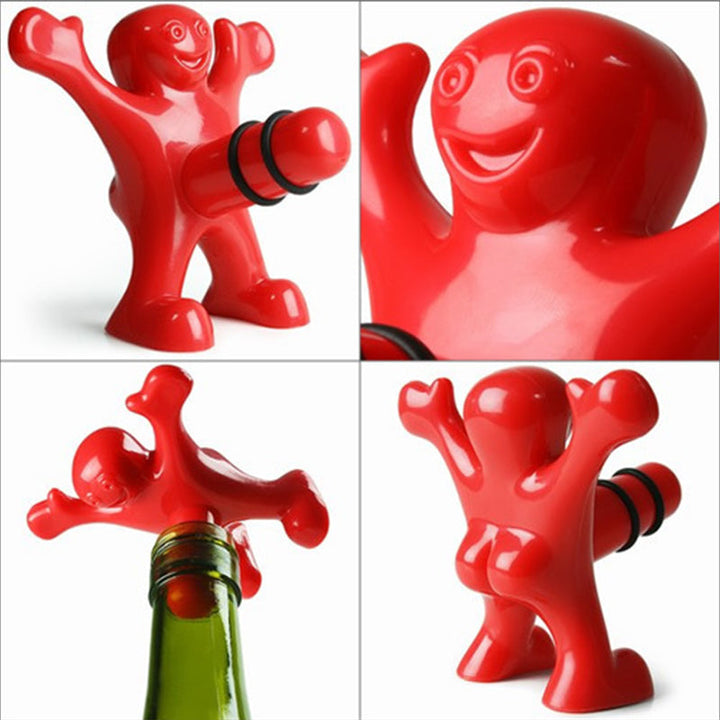 Skanto | Happy Man Korketrekker - Åpner for vinflasker, & Vinstopper