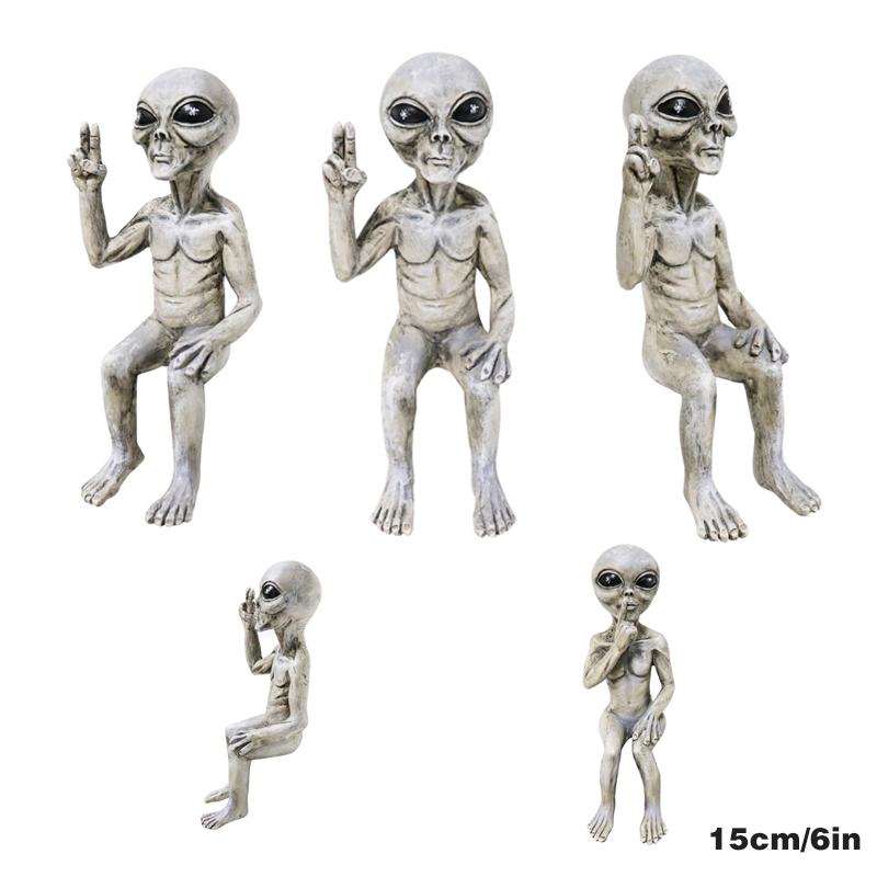 Statue Garden Alien | Skanto