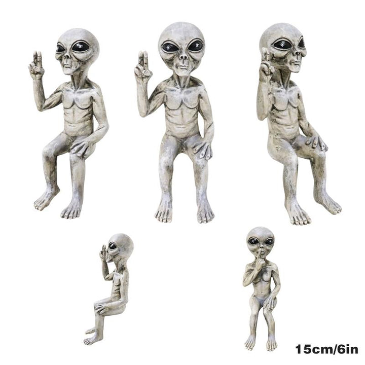 Statue Garden Alien | Skanto