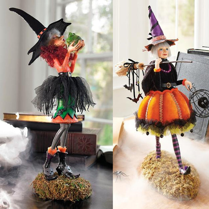 Halloween heks Harpiks Ornament | Skanto