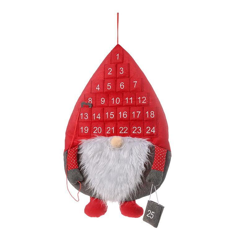 Nedtelling til jul Santa vedheng adventskalender | Skanto