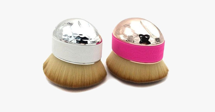 Skanto | Lett-for-bruk Palm Oval Brush for perfekt blending av sminke